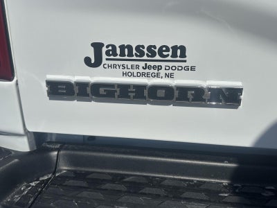 2026 RAM 3500 RAM 3500 BIG HORN CREW CAB 4X4 8' BOX